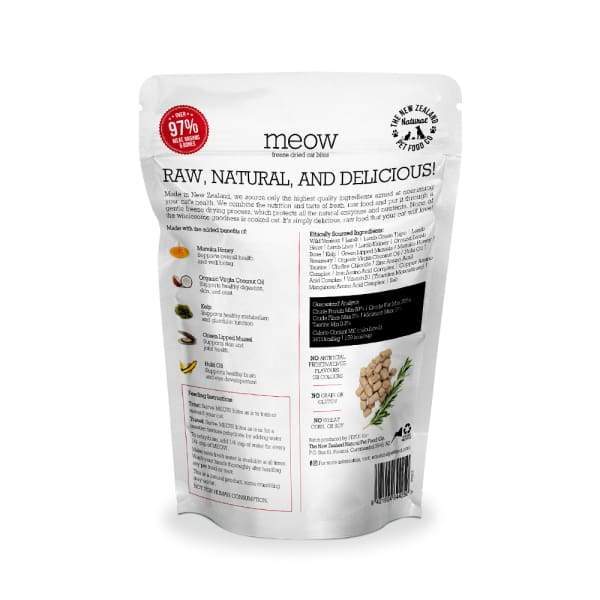 MEOW MEOW Freeze Dried Raw Wild Venison Cat Treats 50g Cat Food & Treats