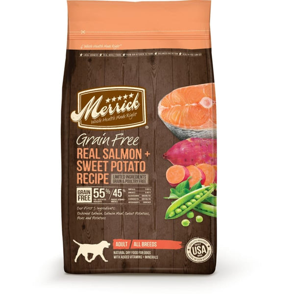 Merrick Merrick Grain Free Real Salmon & Sweet Potato Dry Dog Food Dog Food & Treats
