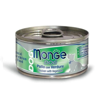 Monge Monge Chicken with Vegetables Canned Dog Food 95g Dog Food & Treats