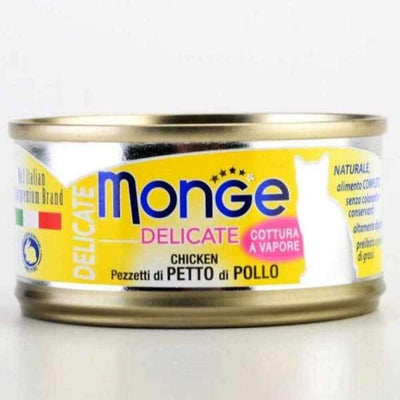 Monge Monge Delicate Chicken Canned Cat Food 80g Cat Food & Treats