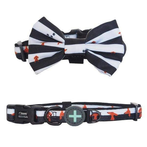 Moo + Twig Moo + Twig Peek A Moo Bow Tie Collar Dog Accessories