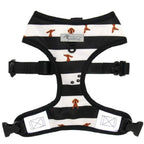 Moo + Twig Moo + Twig Peek A Moo Reversible Harness Dog Accessories