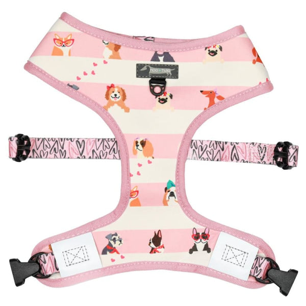 Moo + Twig [15% OFF] Moo + Twig Puppy Love Reversible Dog Harness (4 Sizes) Dog Accessories