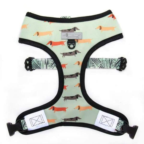 Moo + Twig Moo + Twig Snag Pack Reversible Harness Dog Accessories