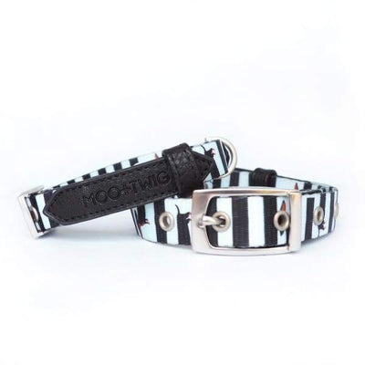 Moo + Twig [15% OFF] Moo + Twig Vegan Leather The Frankie Dog Collar Dog Accessories