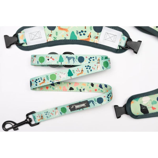 Moo + Twig [15% OFF] Moo + Twig Wild Walkies Reversible Dog Leash Dog Accessories