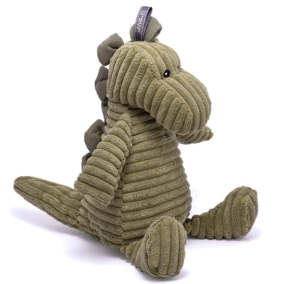 Nandog Pet Gear Nandog Pet Gear MY BFF Corduroy Dino Super Soft Luxe Plush Squeaker Dog Toy Dog Accessories