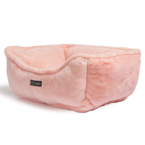 Nandog Pet Gear Nandog Pet Gear Cloud Blush Super Soft Luxe Reversible Bed Dog Accessories
