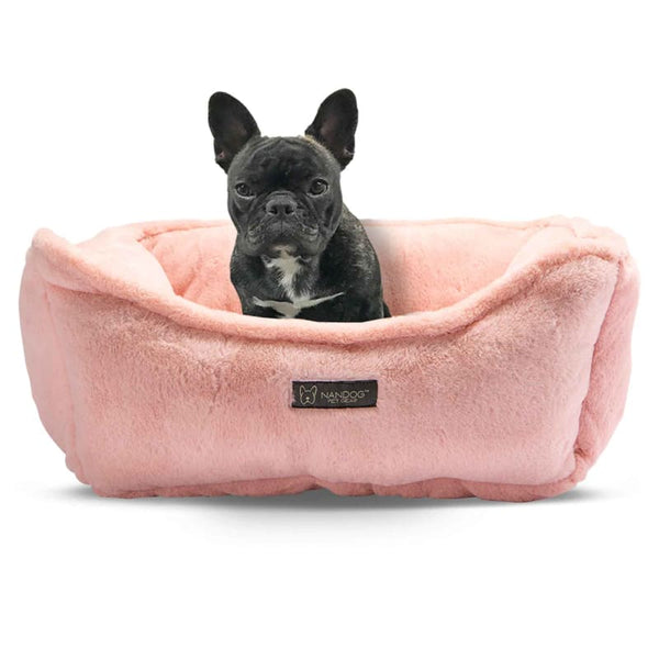 Nandog Pet Gear Nandog Pet Gear Cloud Blush Super Soft Luxe Reversible Bed Dog Accessories