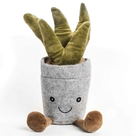Nandog Pet Gear Nandog Pet Gear MY BFF Aloe Vera Pot Super Soft Luxe Plush Squeaker Dog Toy Dog Accessories
