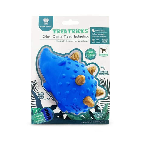 Natura Nourish [30% OFF] Natura Nourish 2-in-1 Hedgehog Dog Toy with Chicken Treats Dog Accessories