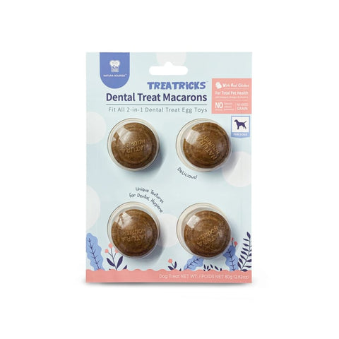 Natura Nourish [30% OFF] Natural Nourish Macarons Chicken Dental Dog Treats Refills for Egg Dog Food & Treats