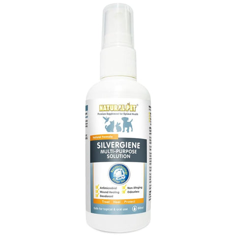 Natural Pet [15% OFF] Natural Pet Silvergiene Multi-Purpose Solution (2 Sizes) Dog Healthcare