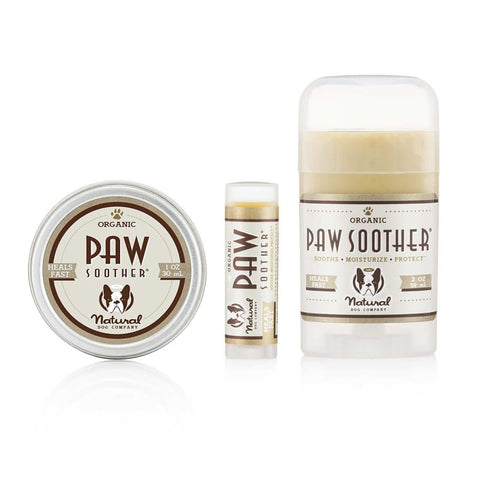 Natural Dog Company [PAW SET BUNDLE AT $39.90] Natural Dog Company Paw Soother Organic Healing Balm (3 sizes) Dog Healthcare