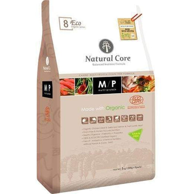 Natural Core [FREE 210G FOOD*] Natural Core Eco 8 Organic Multiple Protein Grain Free Dry Dog Food Dog Food & Treats