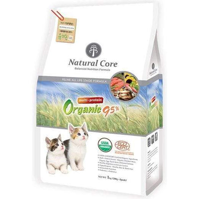 Natural Core Natural Core Multi Protein Organic 95% Dry Cat Food 1kg Cat Food & Treats