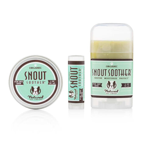 Natural Dog Company [WRINKLE & SNOUT SET $39.90] Natural Dog Company Snout Soother Organic Healing Balm (3 sizes) Dog Healthcare