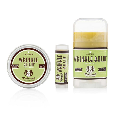 Natural Dog Company [WRINKLE & SNOUT SET $39.90] Natural Dog Company Wrinkle Organic Healing Balm (3 sizes) Dog Healthcare