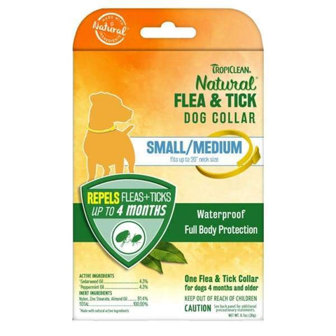 TropiClean [15% OFF] Tropiclean Natural Flea & Tick Dog Collar Dog Healthcare