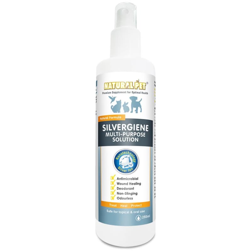 Natural Pet [15% OFF] Natural Pet Silvergiene Multi-Purpose Solution (2 Sizes) Dog Healthcare