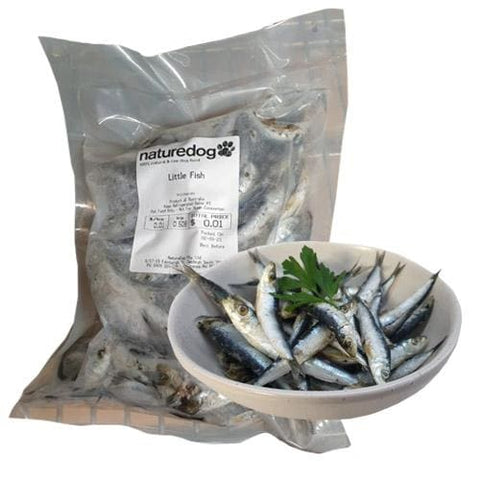 Nature Dog Nature Dog Pilchard Frozen Raw Dog Food 1kg Dog Food & Treats