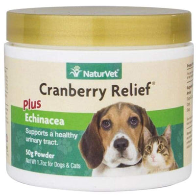 NaturVet NaturVet Cranberry Relief® Plus Echinacea Powder For Dogs & Cats 50g Dog Healthcare