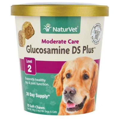 NaturVet NaturVet Glucosamine DS Plus Level 2 Soft Chew Cup 70 count Dog Healthcare