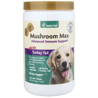 NaturVet NaturVet Mushroom Max Advanced Immune Support Soft Chews Dog Supplement Dog Healthcare