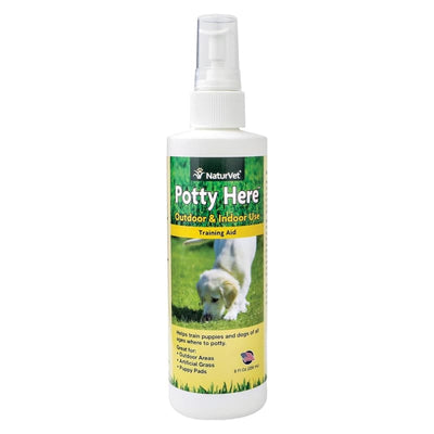 NaturVet [20% OFF] NaturVet Potty Here Training Aid Spray 8oz Dog Healthcare