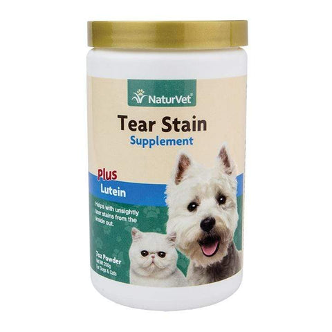 NaturVet [20% OFF] NaturVet Tear Stain Supplement Powder Plus Lutein 200g Dog Healthcare