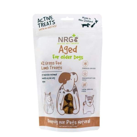 NRG+ NRG+ Active Ageing Care Freeze Dried Dog Treats 120g Dog Food & Treats