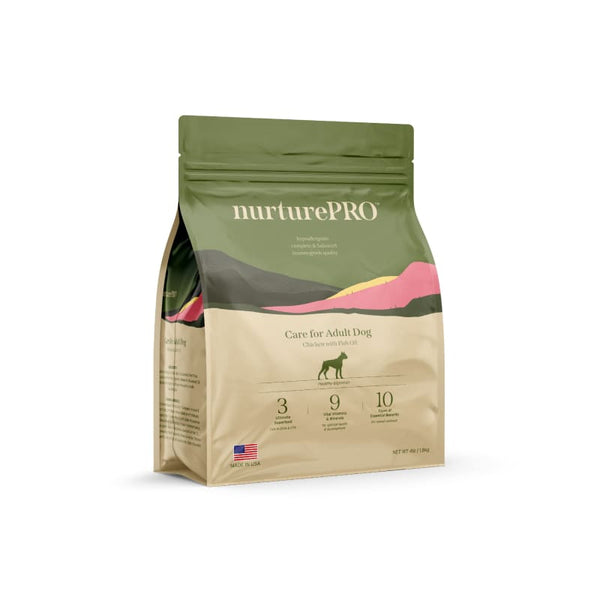 Nurture Pro Nurture Pro Care for Adult Dogs Chicken with Fish Oil Dry Dog Food (3 Sizes) Dog Food & Treats