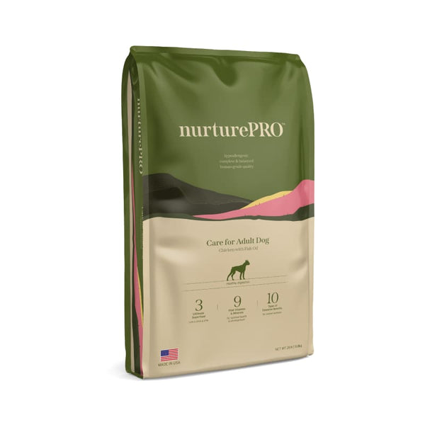 Nurture Pro Nurture Pro Care for Adult Dogs Chicken with Fish Oil Dry Dog Food (3 Sizes) Dog Food & Treats