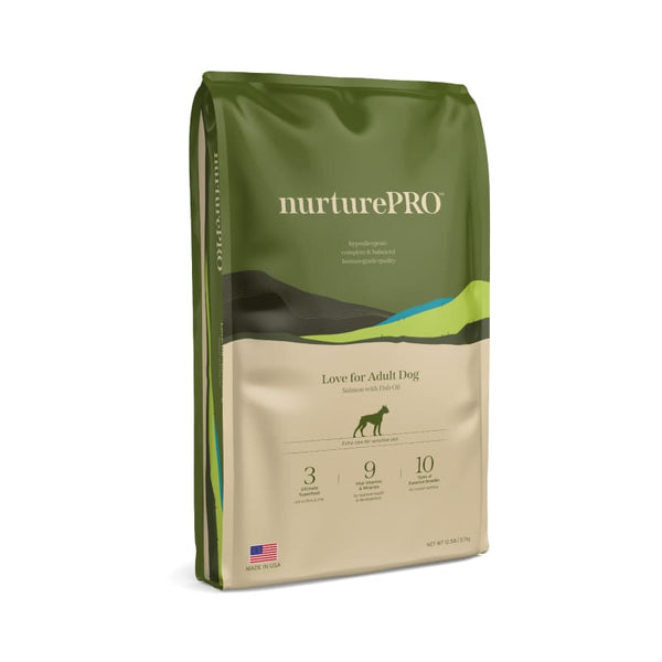 Nurture Pro Nurture Pro Love for Adult Dogs Salmon with Fish Oil Dry Dog Food (3 Sizes) Dog Food & Treats