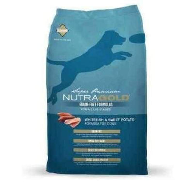 NutraGold [50% OFF] NutraGold Grain Free White Fish & Sweet Potato Dry Dog Food Dog Food & Treats