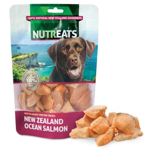 Nutreats Nutreats Freeze Dried Ocean Salmon Treats for Dogs 50g Dog Food & Treats