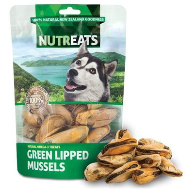 Nutreats Nutreats Freeze Dried Green Lipped Mussels Treats For Dogs 50g Dog Food & Treats