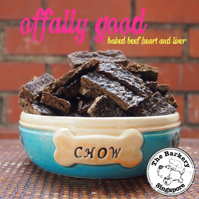 The Barkery Singapore The Barkery Offally Good Dehydrated Dog Treats (2 Sizes) Dog Food & Treats