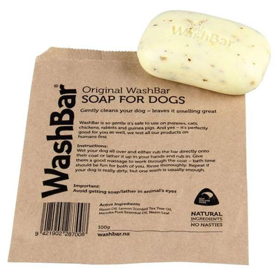 WashBar [5% OFF] WashBar Original WashBar Soap for Dogs 100g Grooming & Hygiene
