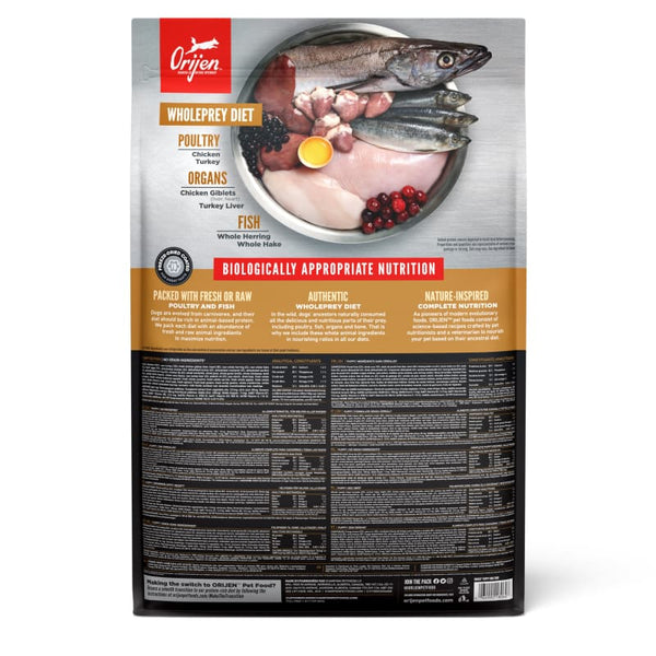 ORIJEN [33% OFF + FREE 340G | 11.4KG] ORIJEN Puppy Dry Dog Food (3 Sizes) Dog Food & Treats