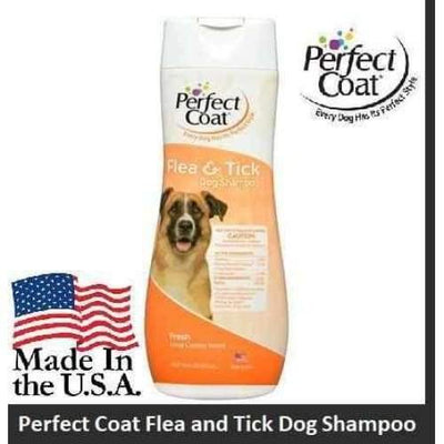Perfect Coat Perfect Coat Flea and Tick Dog Shampoo 16oz bottle Necessities