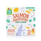 Pet Cubes [5% OFF + FREE BONE BROTH EVERY 4 CASES*] Pet Cubes Complete Gently Cooked Salmon & Whitefish Frozen Dog Food 2.25kg Dog Food & 