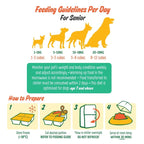 Pet Cubes [5% OFF + FREE BONE BROTH EVERY 4 CASES*] Pet Cubes Gently Cooked Senior Beef Frozen Dog Food 2.25kg Dog Food & Treats