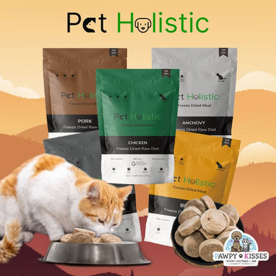 Pet Holistic [3 FOR $105] Pet Holistic Freeze Dried Raw Cat Food 14oz