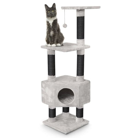 Pet Rebels [15% OFF] Pet Rebels Elizabeth 135 Royal Cream Cat Tree House General
