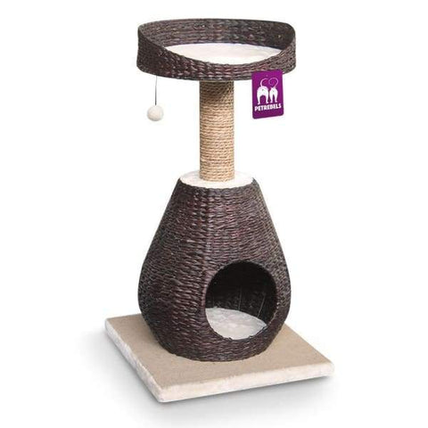 Pet Rebels [15% OFF] Pet Rebels Natural Eco Caribbean Beach 89 Cat Tree House Cat Accessories
