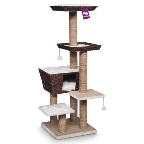 Pet Rebels [15% OFF] Pet Rebels Natural Eco Caribbean Love 141 Cat Tree House Cat Accessories