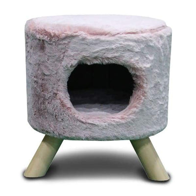 Pet Rebels [15% OFF] Pet Rebels Victoria 45 Deluxe Ice Pink Cat House Cat Accessories
