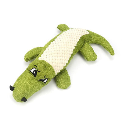 Pet Toon Pet Toon Crocodile Green Plush Dog Toy Dog Accessories