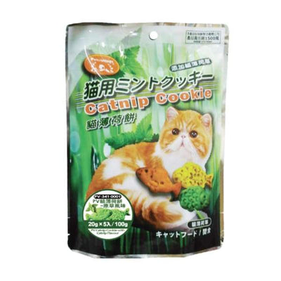 Pet Village Pet Village Catnip Cookie with Catnip Flavour 100g (20g x 5) Cat Food & Treats